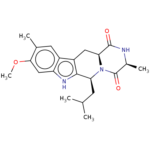 Chemical structure of BindingDB Monomer ID 106207