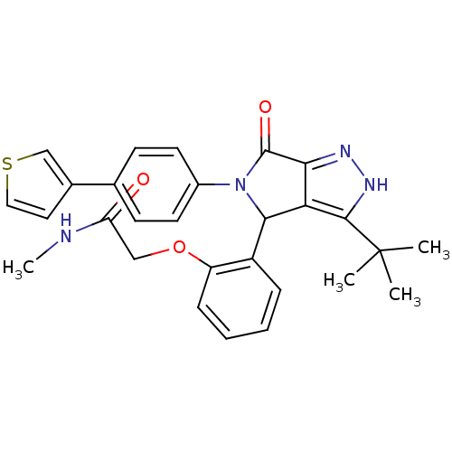 Chemical structure of BindingDB Monomer ID 106254