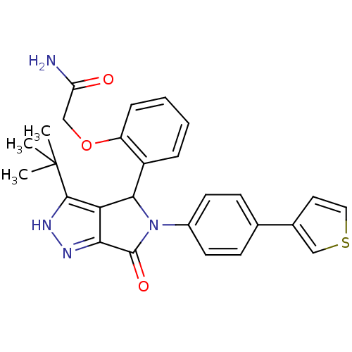 Chemical structure of BindingDB Monomer ID 106256