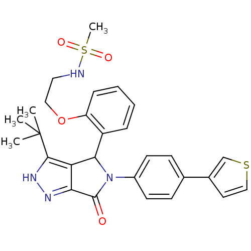Chemical structure of BindingDB Monomer ID 106258