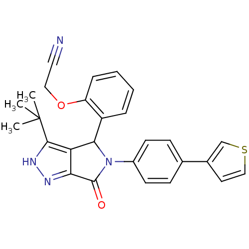 Chemical structure of BindingDB Monomer ID 106260