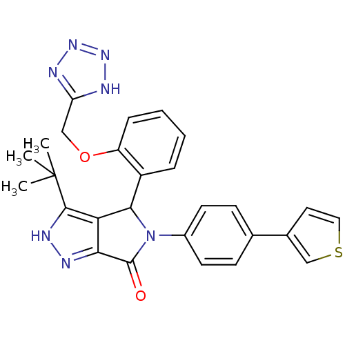 Chemical structure of BindingDB Monomer ID 106261