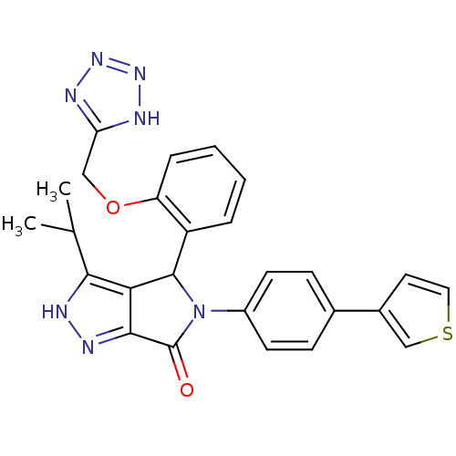 Chemical structure of BindingDB Monomer ID 106262