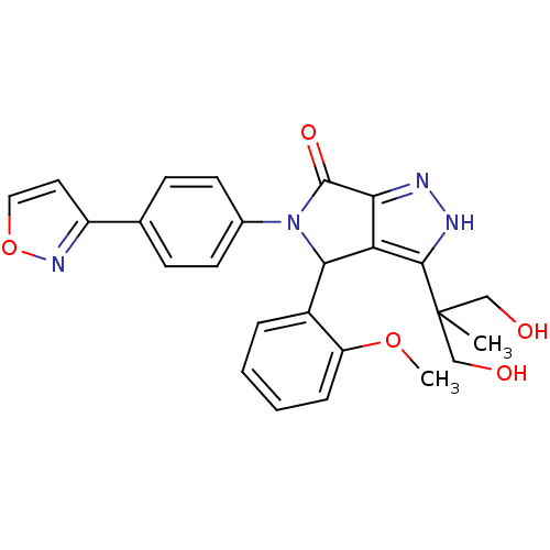 Chemical structure of BindingDB Monomer ID 106345