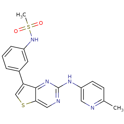 Chemical structure of BindingDB Monomer ID 106674