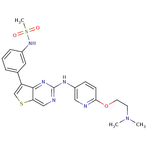 Chemical structure of BindingDB Monomer ID 106676