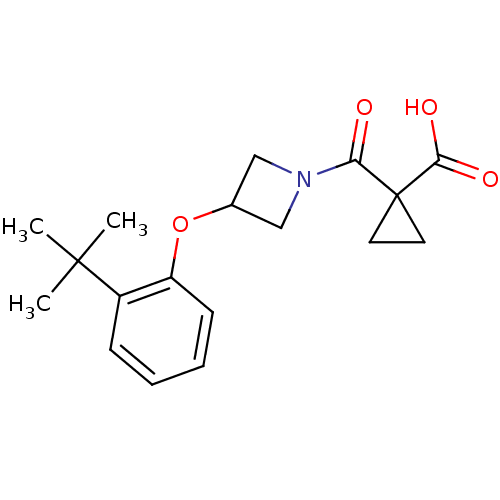 Chemical structure of BindingDB Monomer ID 106684