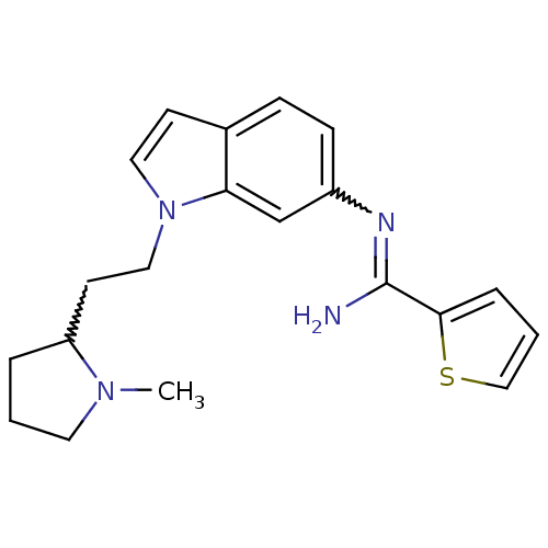 Chemical structure of BindingDB Monomer ID 106735