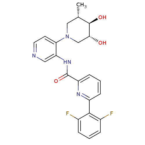 Chemical structure of BindingDB Monomer ID 106915