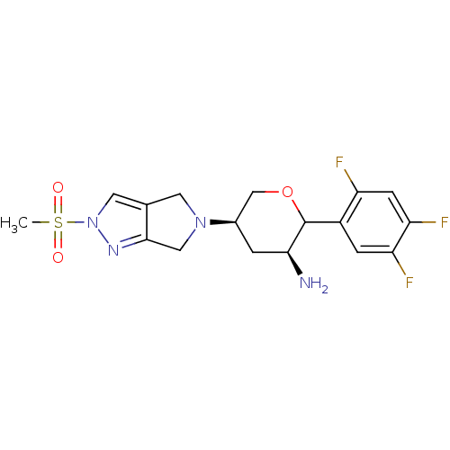 Chemical structure of BindingDB Monomer ID 107100