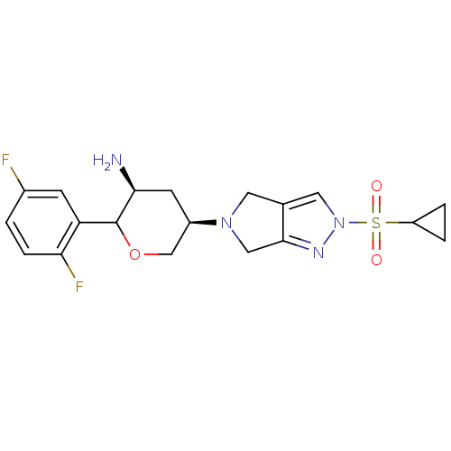 Chemical structure of BindingDB Monomer ID 107106