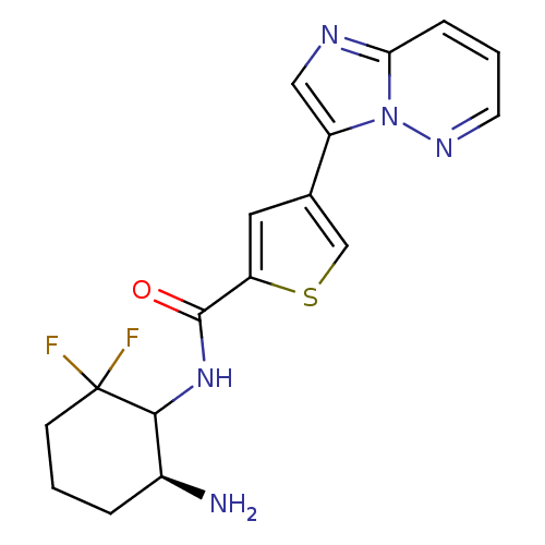 Chemical structure of BindingDB Monomer ID 107110