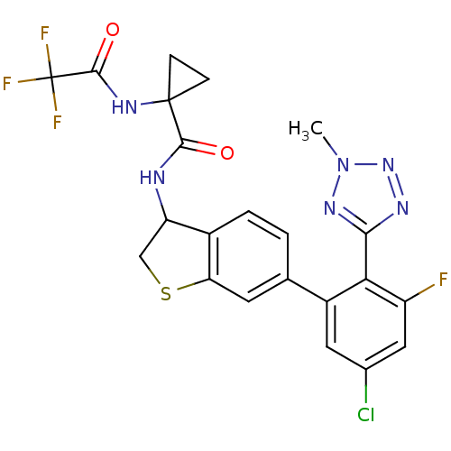 Chemical structure of BindingDB Monomer ID 107173