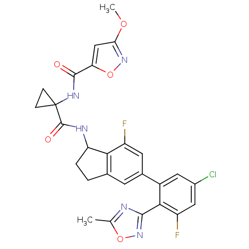 Chemical structure of BindingDB Monomer ID 107186