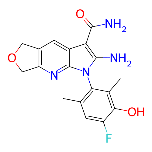 Chemical structure of BindingDB Monomer ID 107258