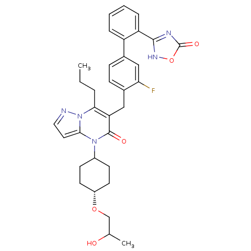 Chemical structure of BindingDB Monomer ID 107462