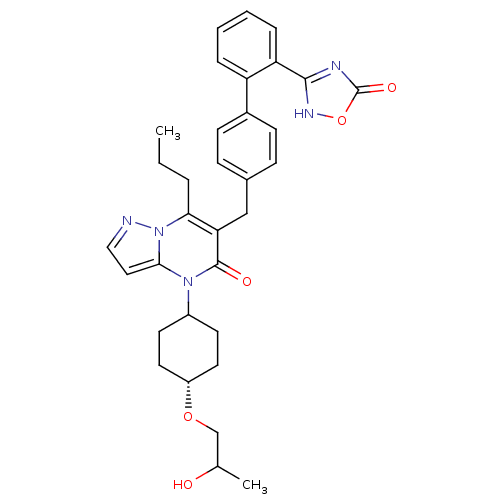 Chemical structure of BindingDB Monomer ID 107463