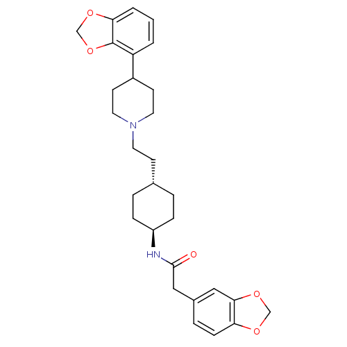 Chemical structure of BindingDB Monomer ID 107556