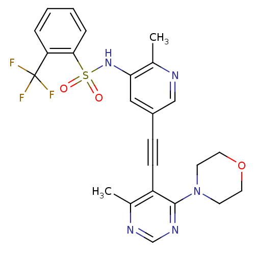 Chemical structure of BindingDB Monomer ID 108136