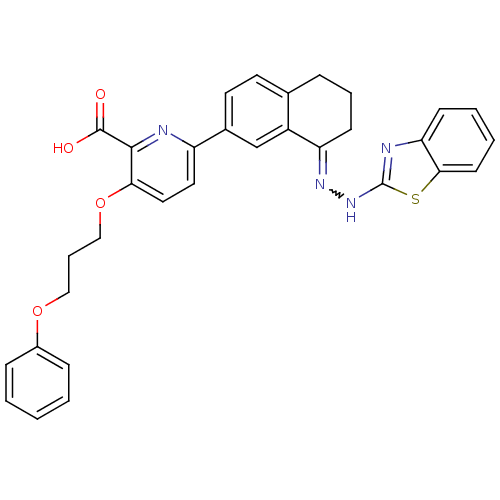 Chemical structure of BindingDB Monomer ID 109234