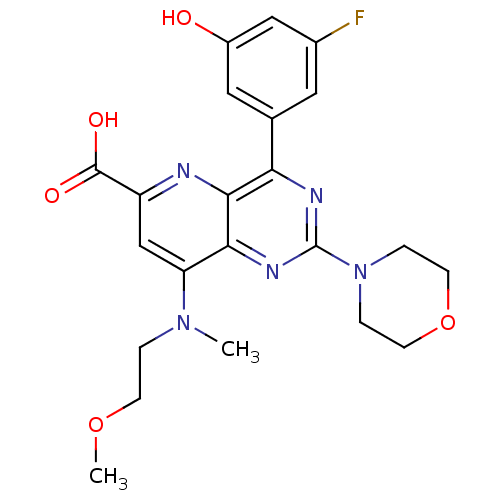 Chemical structure of BindingDB Monomer ID 109294