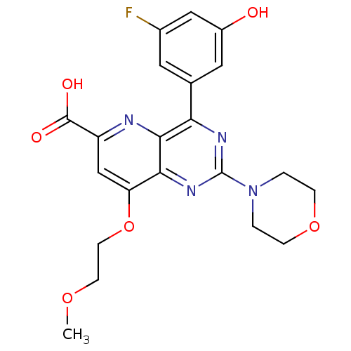 Chemical structure of BindingDB Monomer ID 109295