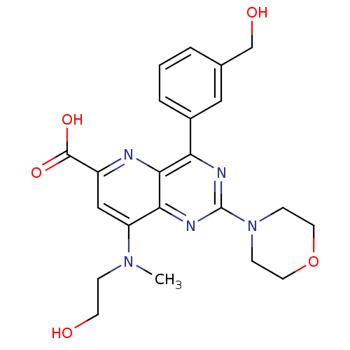 Chemical structure of BindingDB Monomer ID 109304