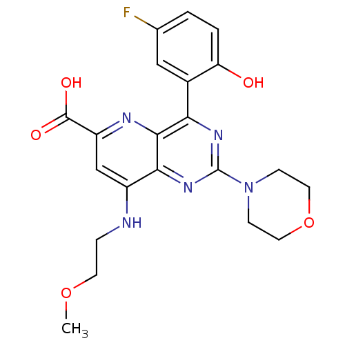 Chemical structure of BindingDB Monomer ID 109311