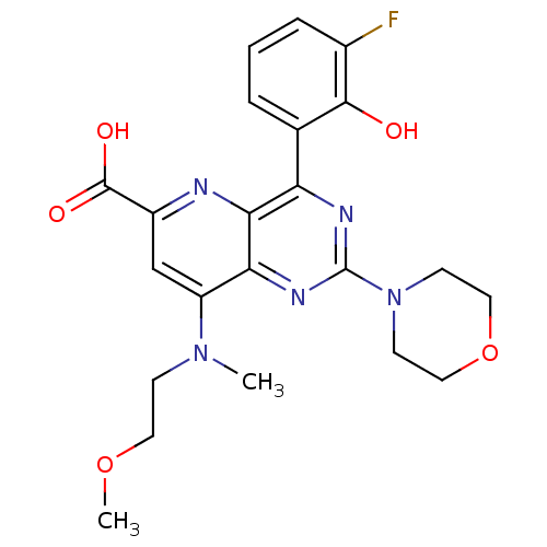 Chemical structure of BindingDB Monomer ID 109313