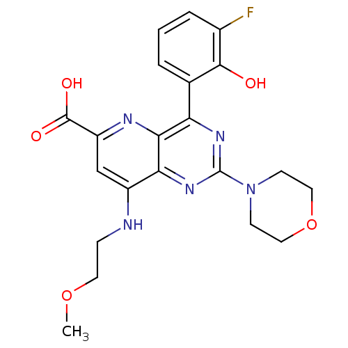 Chemical structure of BindingDB Monomer ID 109316