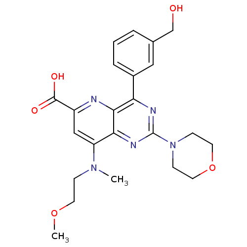Chemical structure of BindingDB Monomer ID 109327