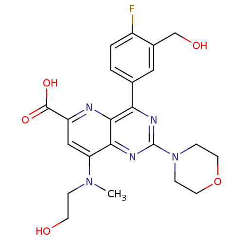 Chemical structure of BindingDB Monomer ID 109330