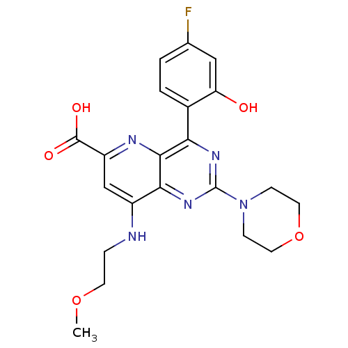 Chemical structure of BindingDB Monomer ID 109334