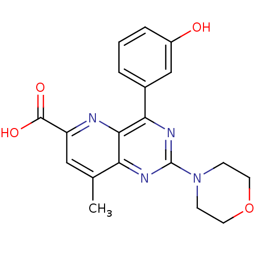 Chemical structure of BindingDB Monomer ID 109342
