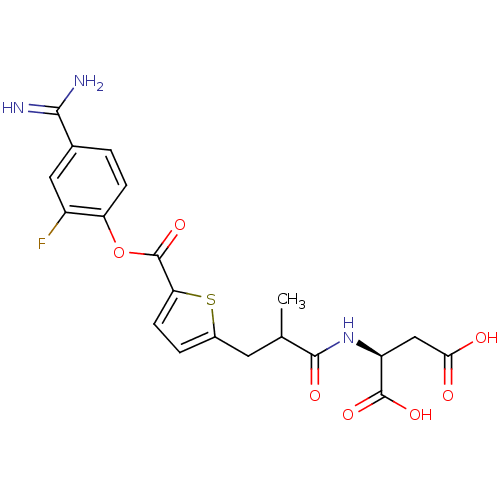 Chemical structure of BindingDB Monomer ID 109629