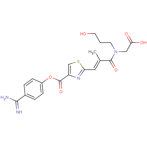 Chemical structure of BindingDB Monomer ID 109667