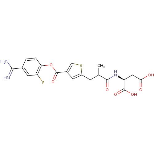 Chemical structure of BindingDB Monomer ID 109695