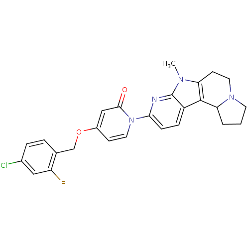 Chemical structure of BindingDB Monomer ID 109829
