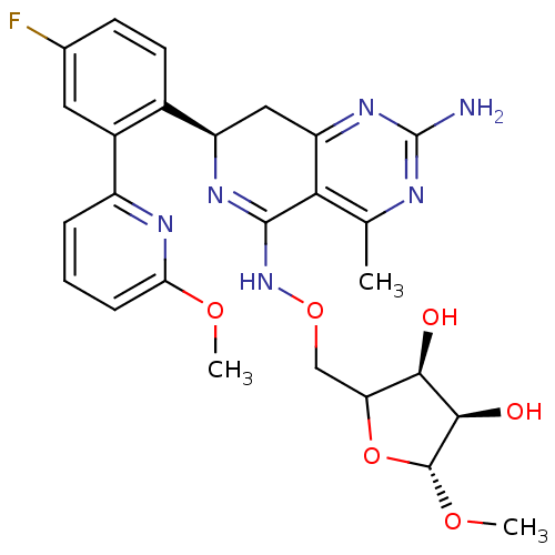 Chemical structure of BindingDB Monomer ID 110220