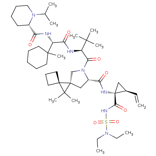 Chemical structure of BindingDB Monomer ID 110365