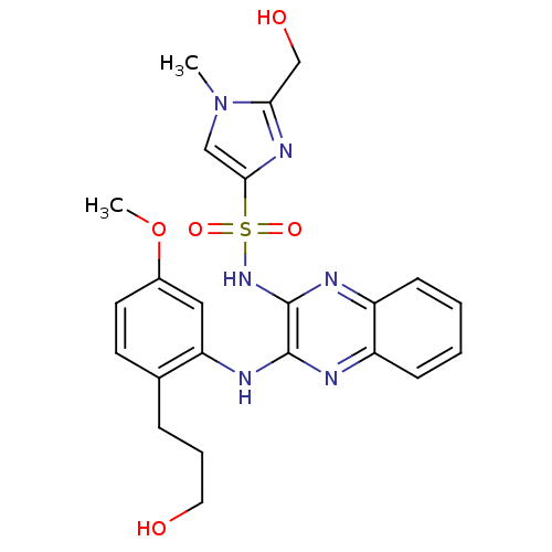 Chemical structure of BindingDB Monomer ID 110502