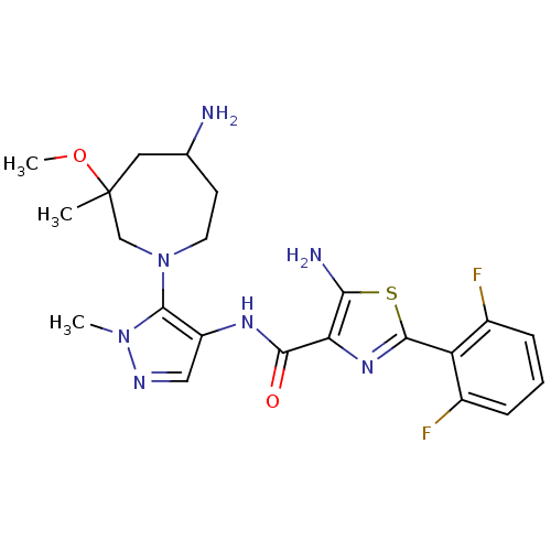 Chemical structure of BindingDB Monomer ID 110726
