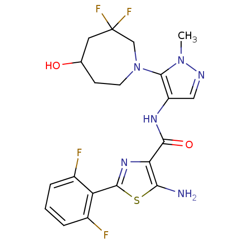 Chemical structure of BindingDB Monomer ID 110820