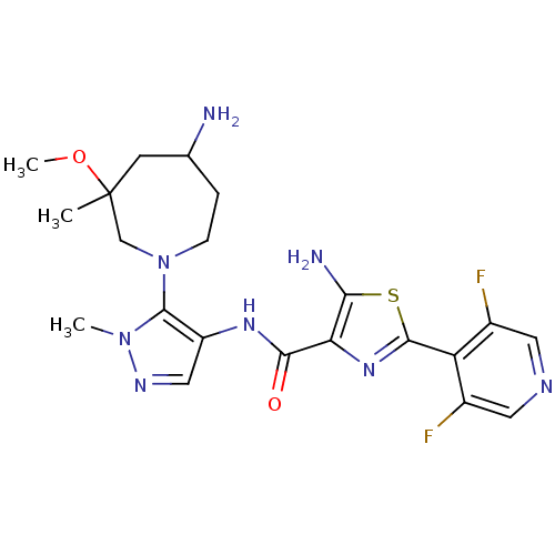 Chemical structure of BindingDB Monomer ID 110889