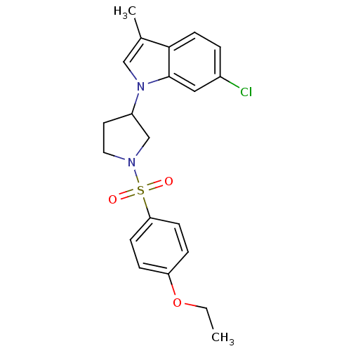Chemical structure of BindingDB Monomer ID 111605