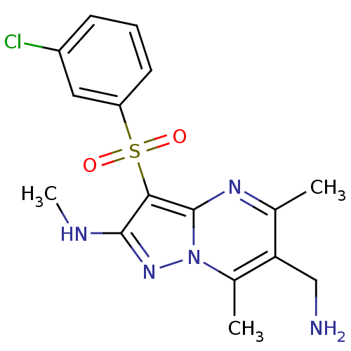 Chemical structure of BindingDB Monomer ID 111790