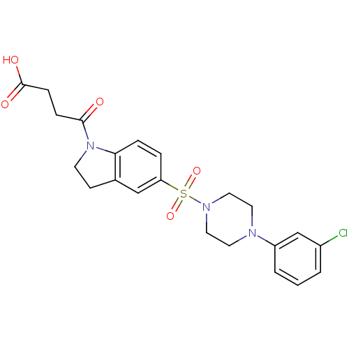 Chemical structure of BindingDB Monomer ID 111821