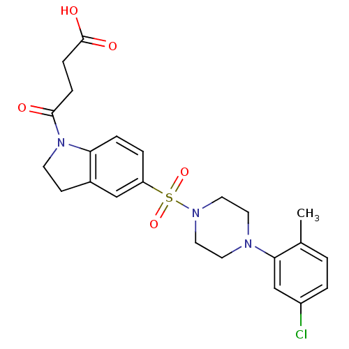 Chemical structure of BindingDB Monomer ID 111822