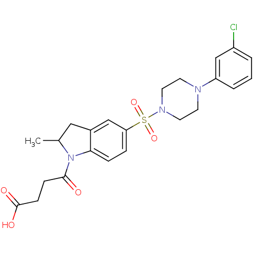 Chemical structure of BindingDB Monomer ID 111824