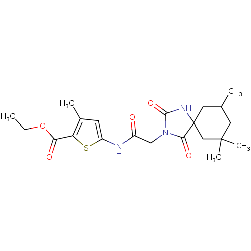 Chemical structure of BindingDB Monomer ID 114110